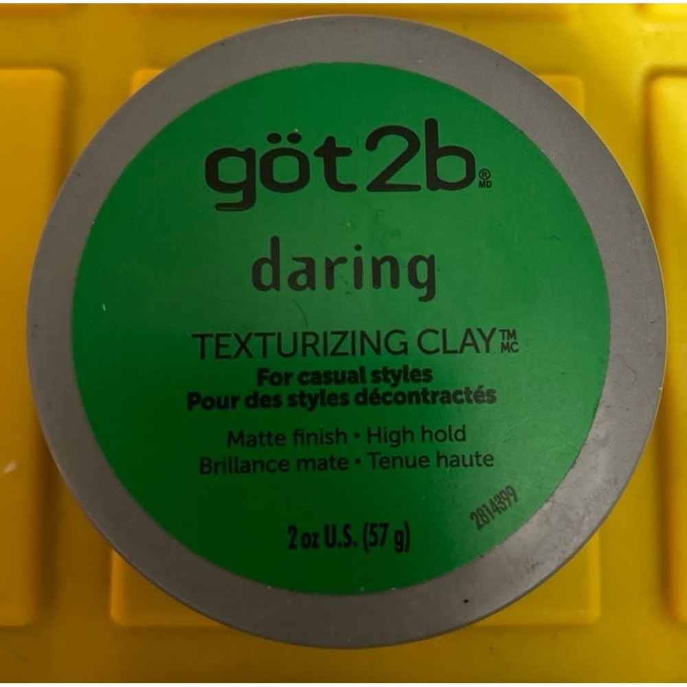 NEW Got2b Daring Texturizing Clay for Casual Styles, Matte Finish/High Hold